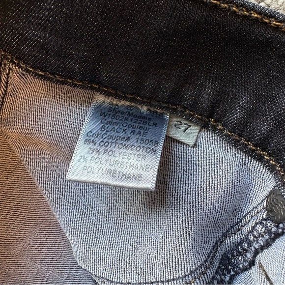 Rag & Bone Classic Black Skinny Women's Jeans - size 27 - Picture 9 of 10